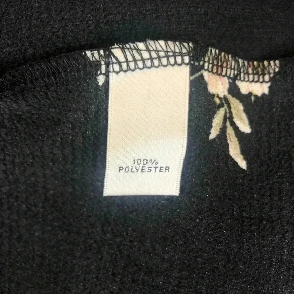 Neiman Marcus Floral Blouse size S Bell Sleeves - Picture 8 of 8